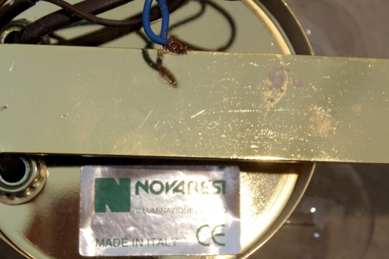 Vetri Murano Wirbelglas Pendelleuchte, Pendelleuchten, Chrom, Italian Design (Foto 11 von 11)