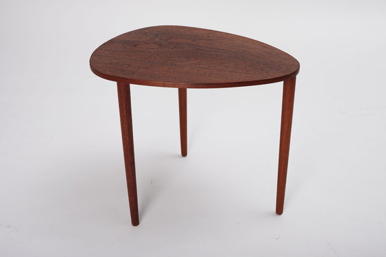 Image 1 of Set of Three Nesting Tables by Beder Trædrejeri, Denmark 1960s