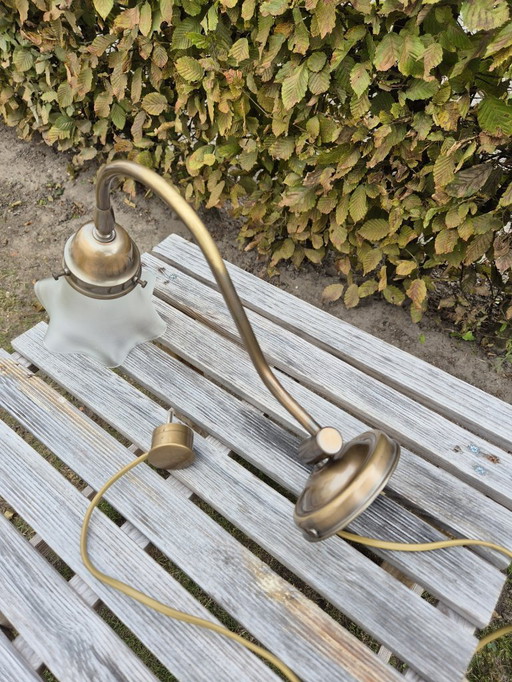 Vintage - Wall lamp - Arc lamp - Herda - Chalice glass