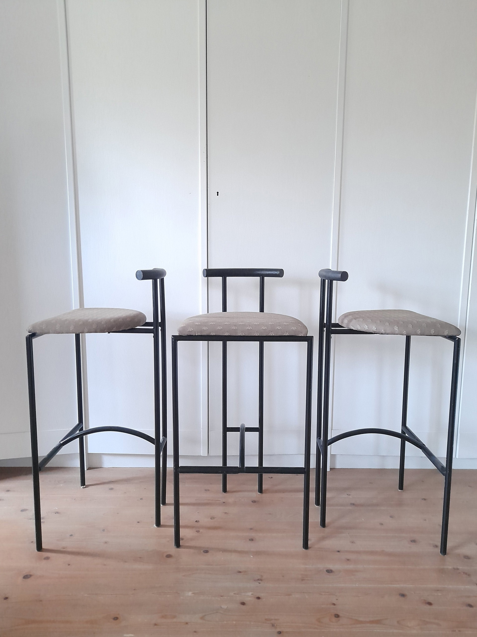希少★Tokyo Bar Stool by Rodney Kinsman Set of Two Tokyo Bar Stools by Rodney Kinsman for Bieffeplast