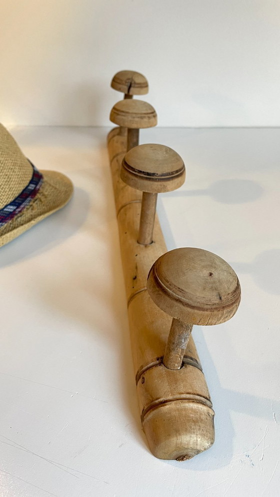 Image 1 of Perchero estilo bambú, década de 1920