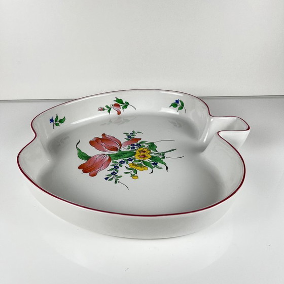 Image 1 of Apple-shaped dish, Streetlight model by KG Lunéville