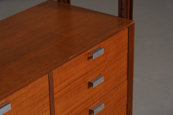 Image 1 of Vintage Italian Teak Wall Unit, Italy 1960’s