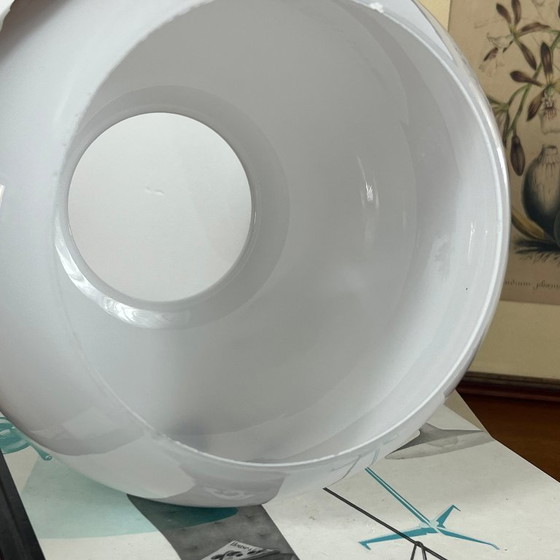 Pantalla de Globo Abierta de Opalina Blanca para Lámpara de Pared Lámpara de araña 20 Cm – Lámparas de araña (photo 3 of 8)