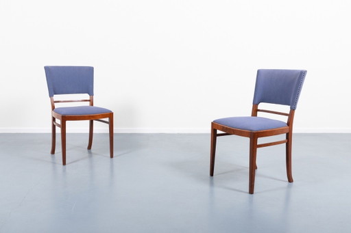 Chaises de salle à manger danoises du milieu du XXe siècle, datant des années 1950