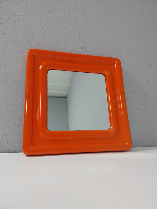 Vintage Space Age Mirror by Salc Cantù, Italy 1970s
