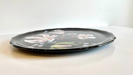 Image 1 of Longwy Flower Platter van VALENTI