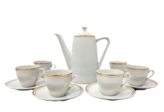 Image 1 of Set da caffè in porcellana vintage di metà '900, 13 pezzi