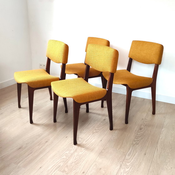 Image 1 of Vintage set of 4 dining chairs by Parisi – MiM Roma