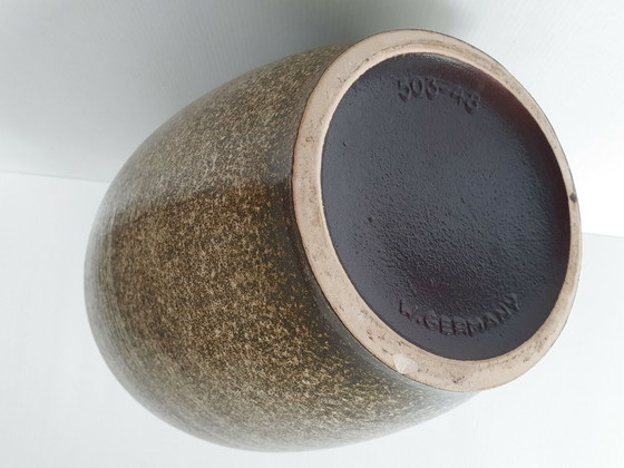 Image 1 of IMPORTANT VINTAGE VASE 1960 WEST GERMANY 503-48 CERAMIC 60S 1960S 60'S