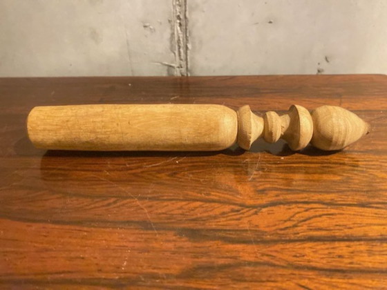 Image 1 of Klein metalen klankschaaltje met houten hamer – decoratief & meditatief