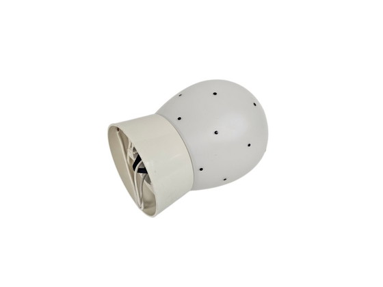 Image 1 of Philips - Flush Mount - Ceiling Light - polka dot pattern - opaline - 1950s