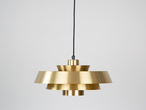 Danish vintage pendant lamp Nova by Jo Hammerborg, Fog og Morup, 1963