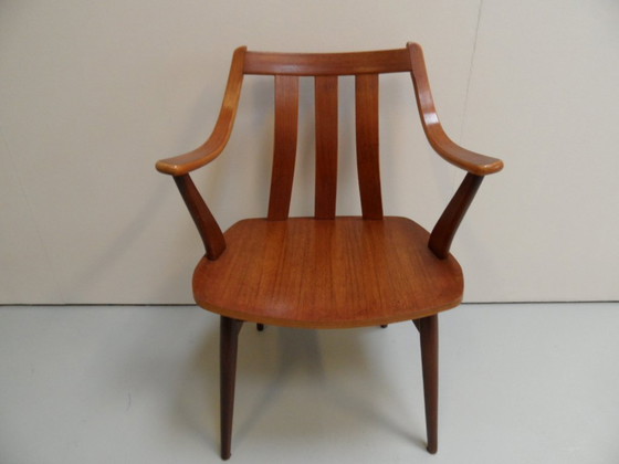 Image 1 of Mid-century vintage armchair office chair