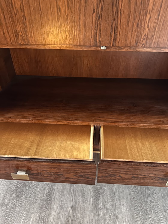 Image 1 of Mid Century Low Board kast