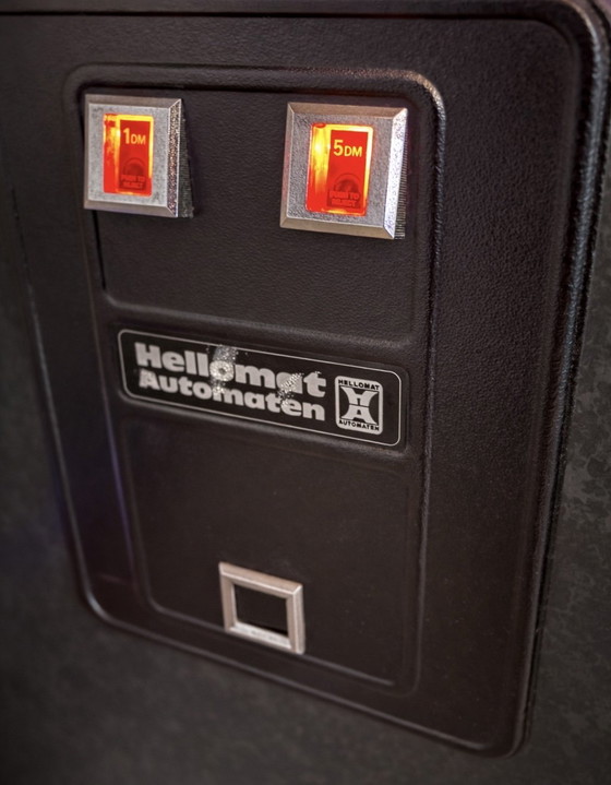 Image 1 of Macchina arcade d'epoca - Mobiletto Hellomat - 50 giochi - Restaurato - Con ricevuta