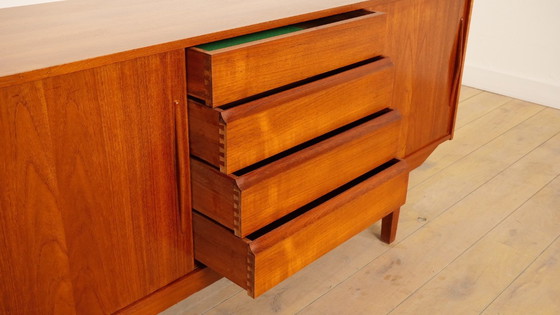 Image 1 of Vintage teak sideboard | TV cabinet | 225 cm