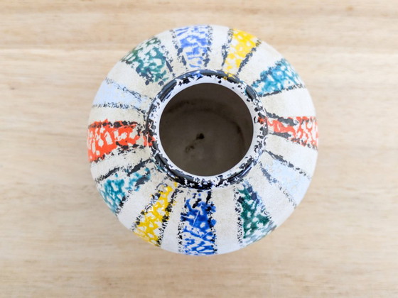 Mini Scheurich Ceramic Vase, Midcentury West German Pottery – Scheurich W-Germany (photo 6 of 11)