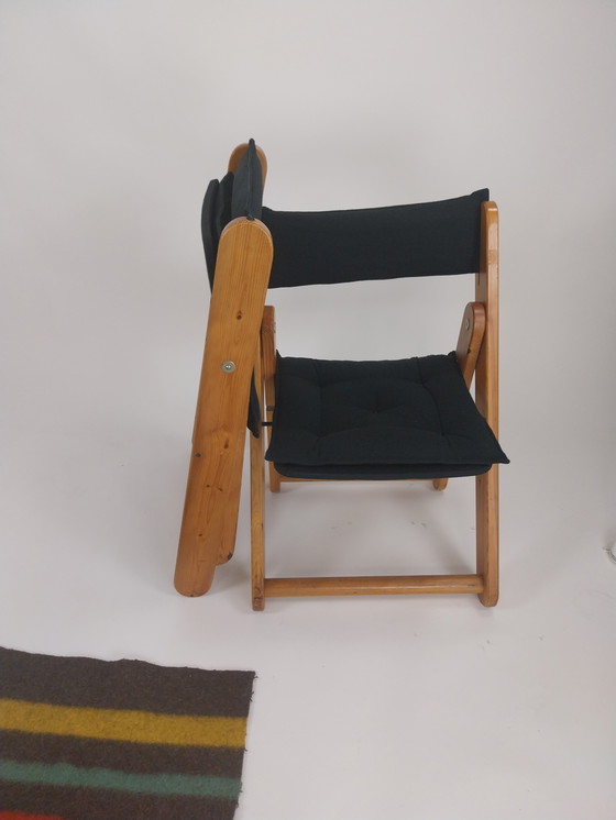 Image 1 of Set di 6 sedie pieghevoli Ikea kontiki vintage anni '70