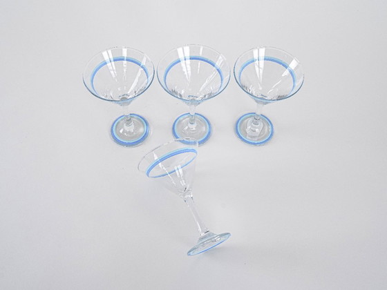 Image 1 of Set of martini glasses, Danish design, 1970s, manufactured in Denmark