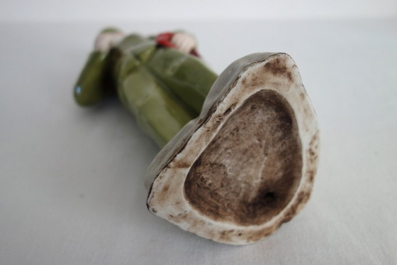 Image 1 of Chinese Porcelain Biscuit Soldier Figurine Statue - Cultural Revolution #2