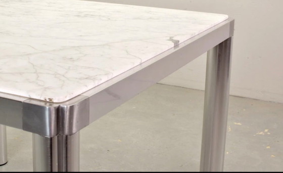 Image 1 of 1960s marble dining table | Artifort - Kho Liang Ie