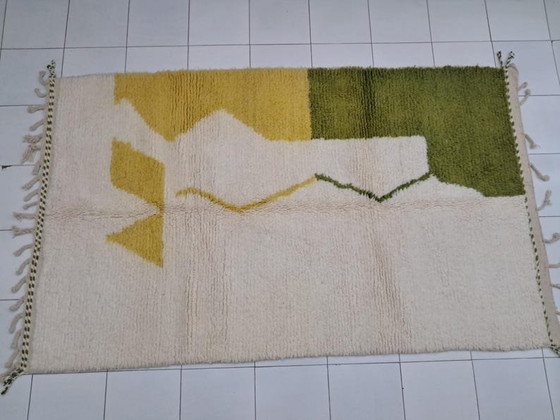 Due tappeti berberi in lana naturale fatti a mano tradizionali misura 2 (200/300) cm – Alberto Bazzani, Wool (photo 11 of 11)