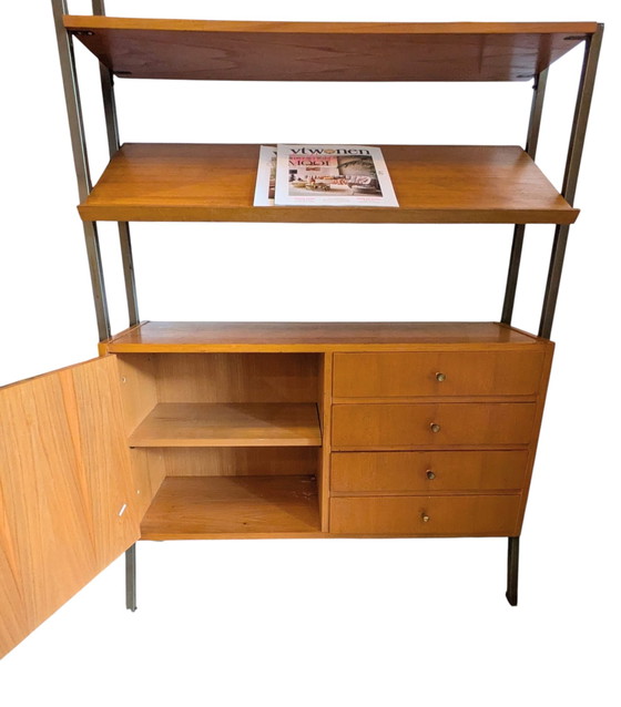Image 1 of Vintage modulair vrijstaand wandmeubel 