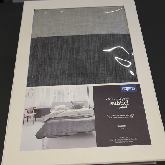 Image 1 of Auping Cardigan Grey duvet cover - 240x220