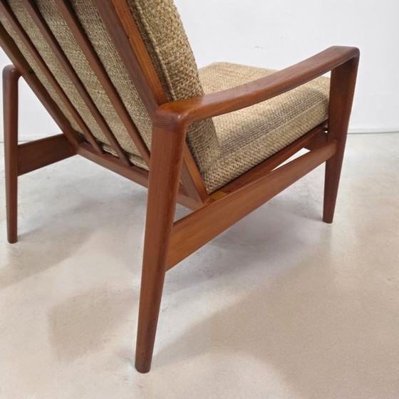 Danish set of Armchairs 60s Arne Wahl Iversen for Komfort – Wood (photo 6 of 7)