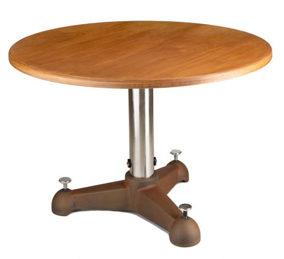 Tavolo Brutalista Alto/da Riunione e/o da Pranzo. – Industrial Re-designs, Tavoli, Cast Iron, Metal (photo 4 of 8)
