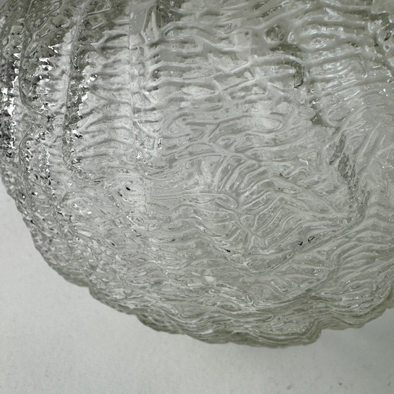 Image 1 of COPPIA DI PENDENTI IN VETRO ROTONDI VINTAGE