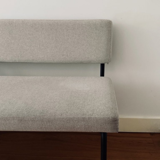 Image 1 of Banc de salle à manger scandinave Aspen beige recyclé