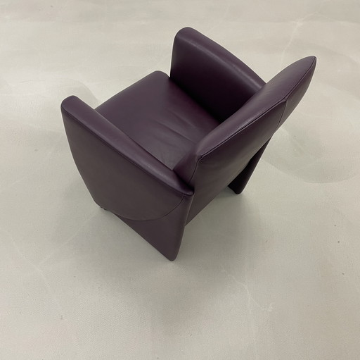 Sillón TOP Jori Vinci, silla de cuero de diseño