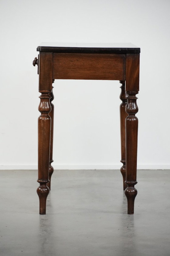 Image 1 of Beautiful, subtle antique English hallway cabinet/side table from the late 19th century