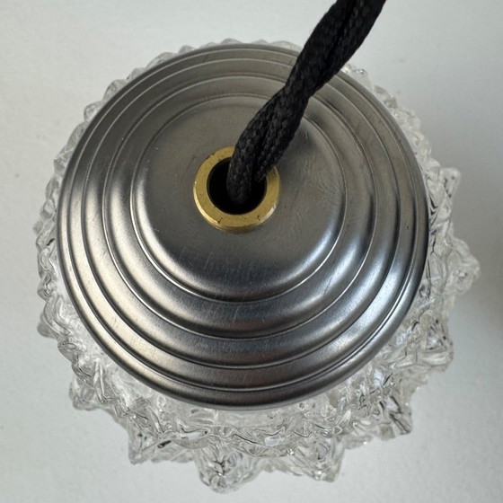 Image 1 of ANCIEN LUSTRE CASCADE 3 FEUX VINTAGE