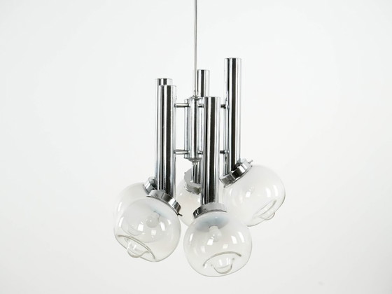 Image 1 of Chandelier, Italian design, 1970s, manufactured in Italy