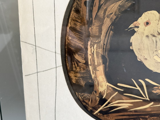 Image 1 of Handgemaakt keramisch fotowerk van Pablo Picasso