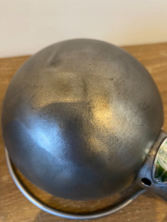 Image 1 of Lampe de bureau Jieldé jielde 2 bras de 40cm et 25cm avec base étau graphite industriel Jean Louis Domecq 1950 vintage