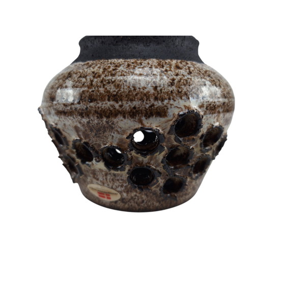 Image 1 of Kaj Henning studio ceramics vase Denmark mid-century danish design