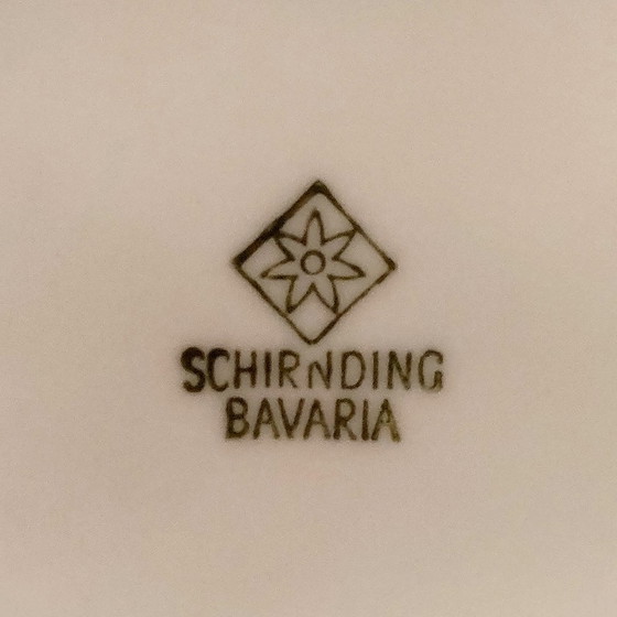 Image 1 of Vintage Bavarian Coffee Set from Schirnding Bavaria, 1950s, Set of 27