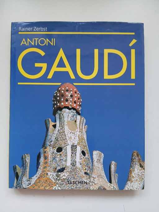 (W040) Bellissimo libro Taschen: Antoni Gaudí – Tutte le opere in 372 fotografie a colori – koffietafelboeken, Paper