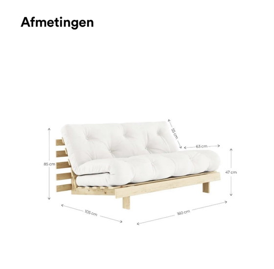 Image 1 of Karup design sofa bed Roots 160