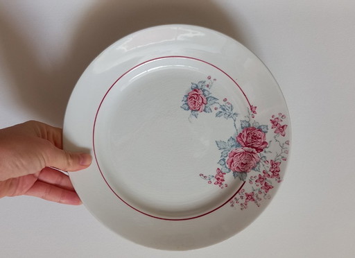 "Thalia" - 6 piatti da portata in pietra di ferro di Saint-Amand