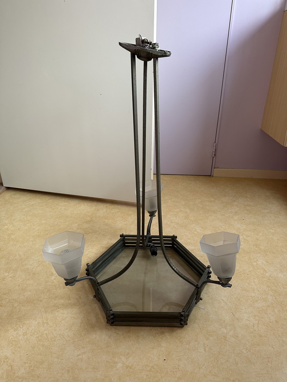 Image 1 of Originele art deco hanglamp