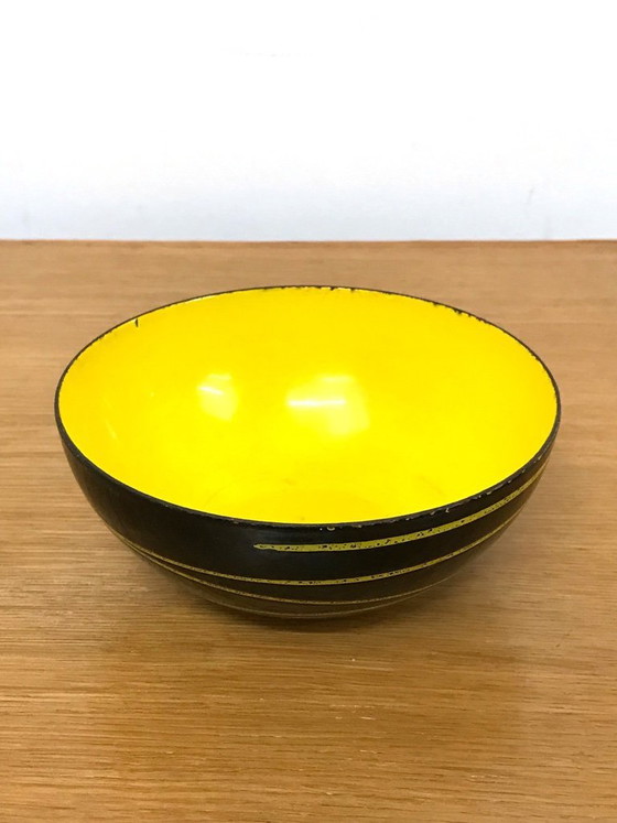 Image 1 of Ciotola vintage anni '60 in smalto "Saturno" di Cathrineholm, Norvegia.