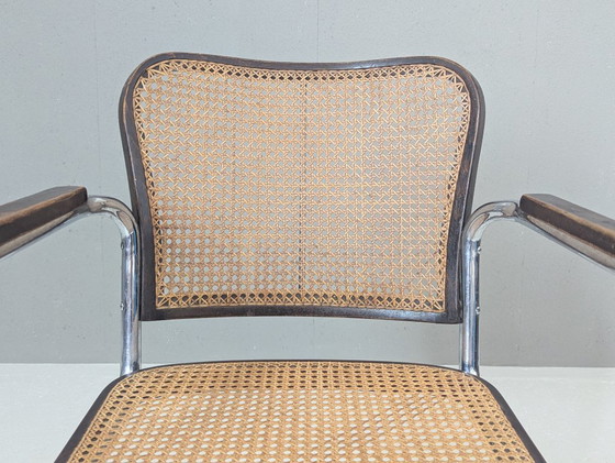 Image 1 of Bauhaus Tubular Steel Armchair K 17 by Robert Slezák, 1930s