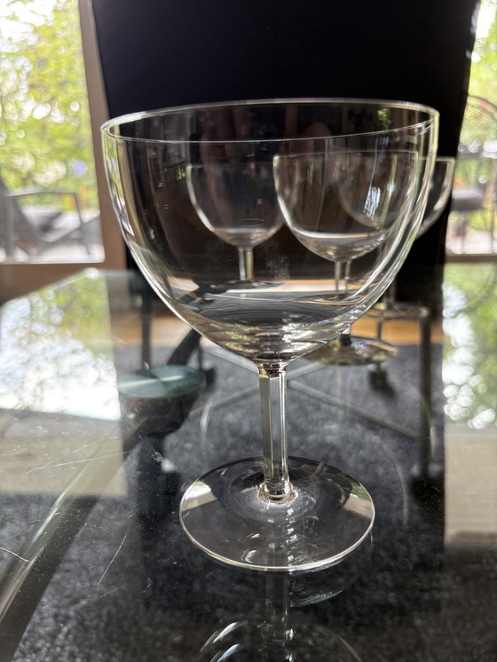 Image 1 of Champagneglazen 4x - Servies Gilde - Andries Kopierer 1930