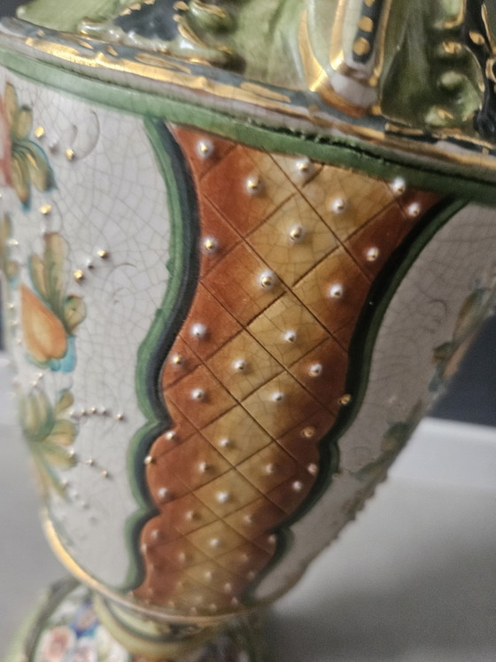 Grande Base per Lampada Italiana Vintage – Gialetti, Lampade da tavolo, Porcellana (photo 9 of 15)