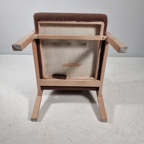 Vintage Armchair , 1990s – Textile, Wood (photo 3 of 10)